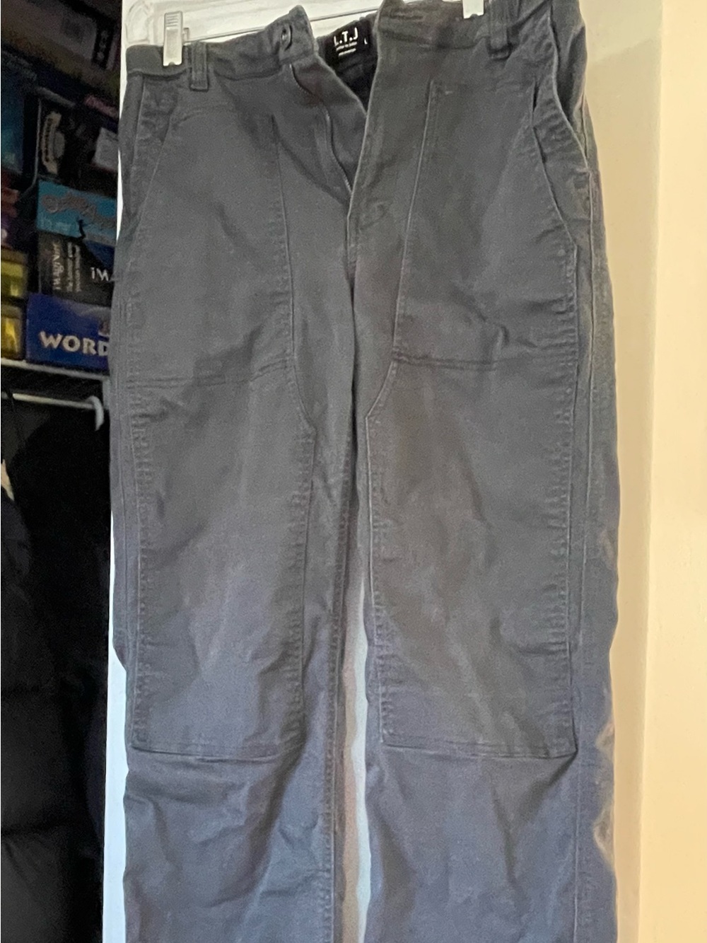 L.T.J Pants in Charcoal Gray